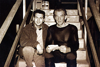 David Hayter junto a Ian Mckellen